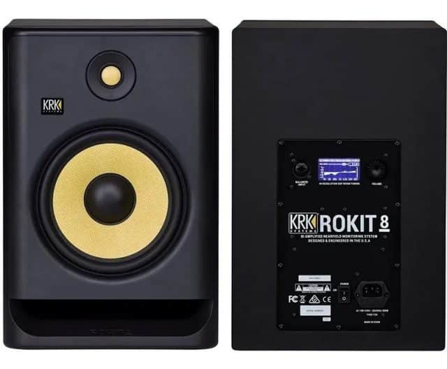 Caixa de som para monitor Krk Rokit