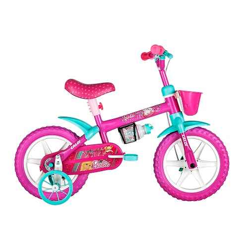 7. Bicicleta Infantil Caloi Barbie 12