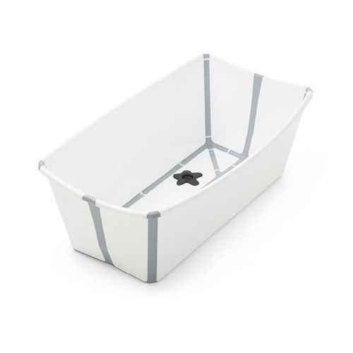Banheira Flexível Branca com Plug Térmico Stokke, Branca