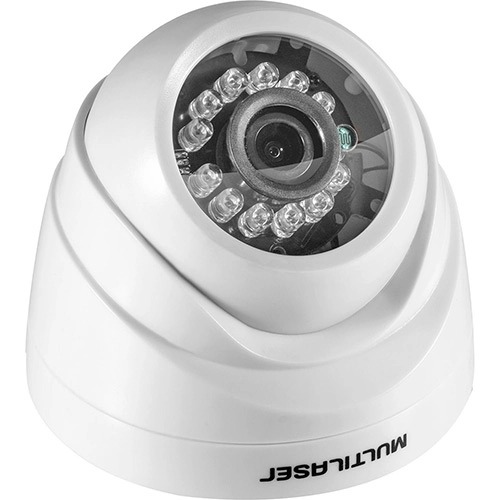 Câmera de segurança Multilaser Dome AHDM 720P 