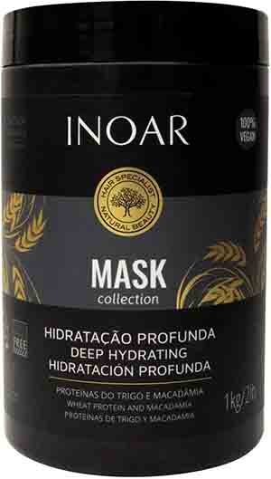 Máscara Hidratação Profunda Inoar Mask Collection 1L, Inoar