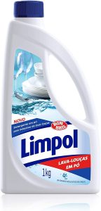 Detergente em Pó Máquina de Lavar Louças 1Kg, Limpol